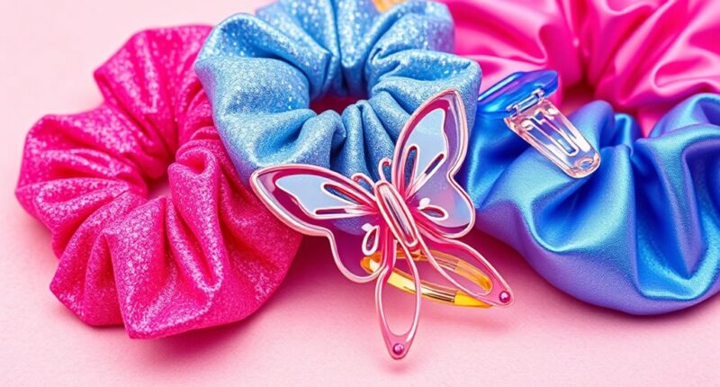 retro 90s hair accessories