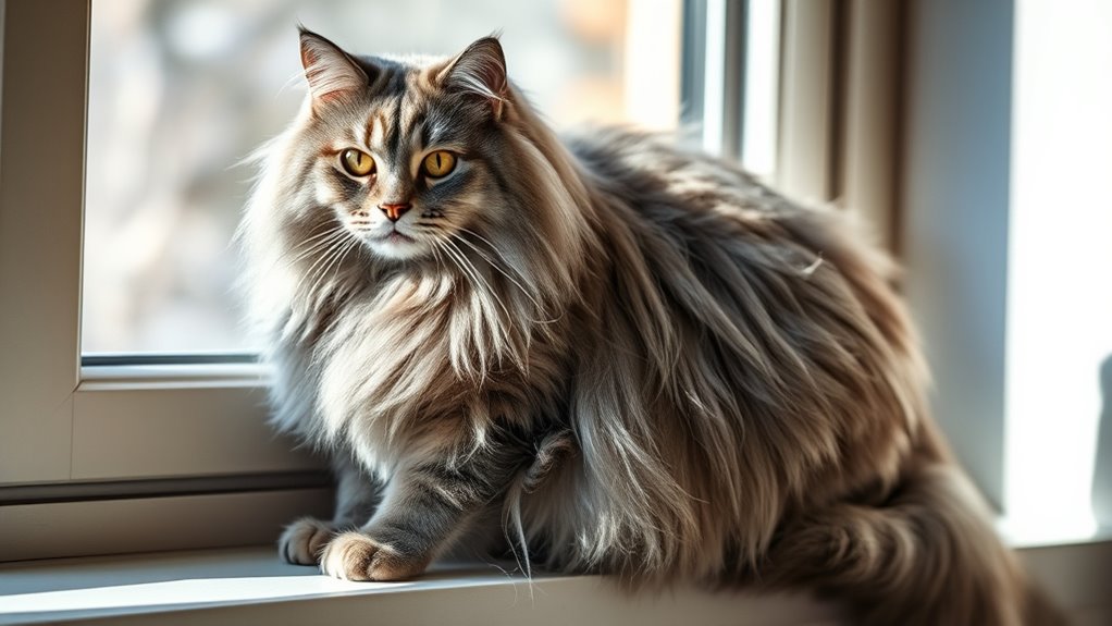 similar large furry cats