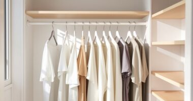 simplify clothing reduce clutter