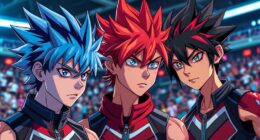 soccer themed competitive anime