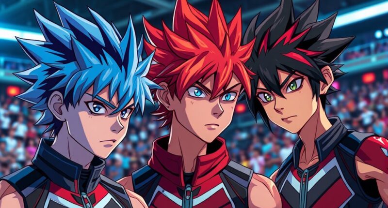 soccer themed competitive anime