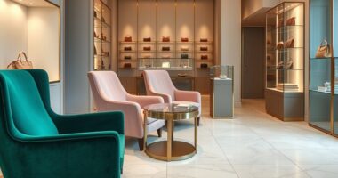 subtle elegant high end fashion