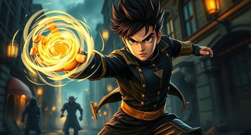 supernatural action school