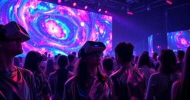 virtual reality live performances