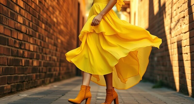 yellow inspired fashion styles