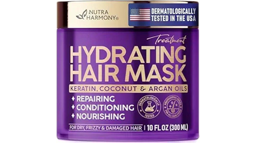 deeply hydrating frizz repair
