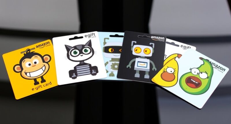 funny amazon gift card designs