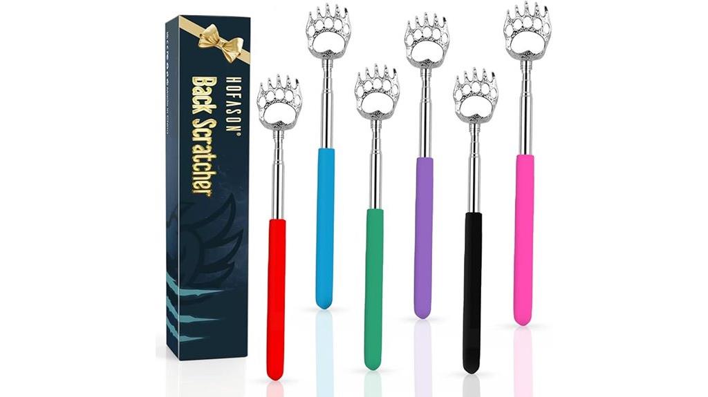 six piece back scratchers