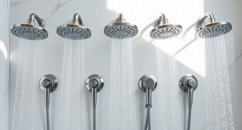 top filtered shower heads
