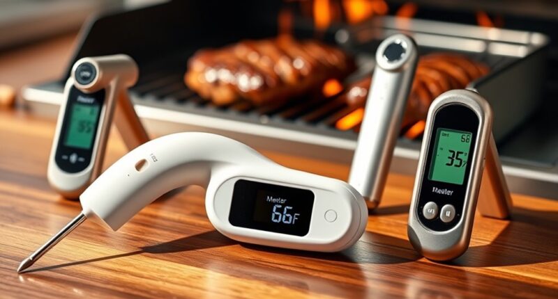 top grilling meat thermometers