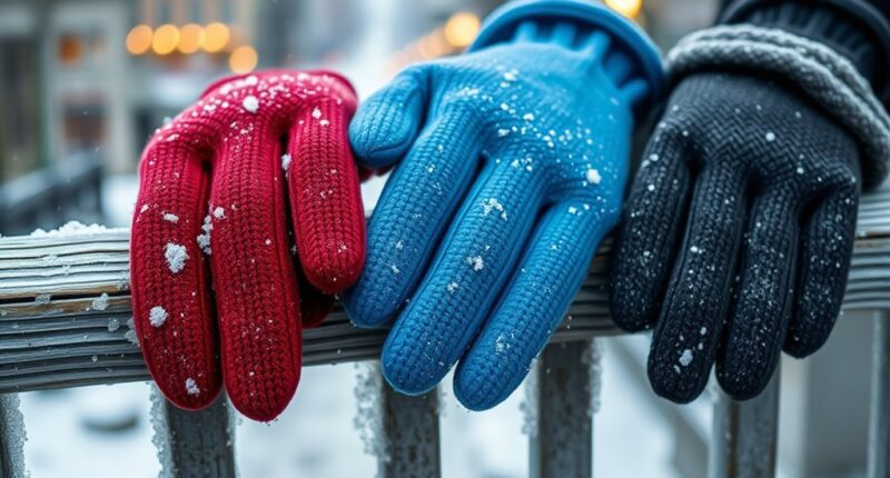 winter touchscreen glove recommendations