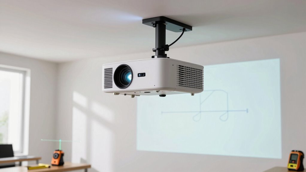adjust projector placement easily