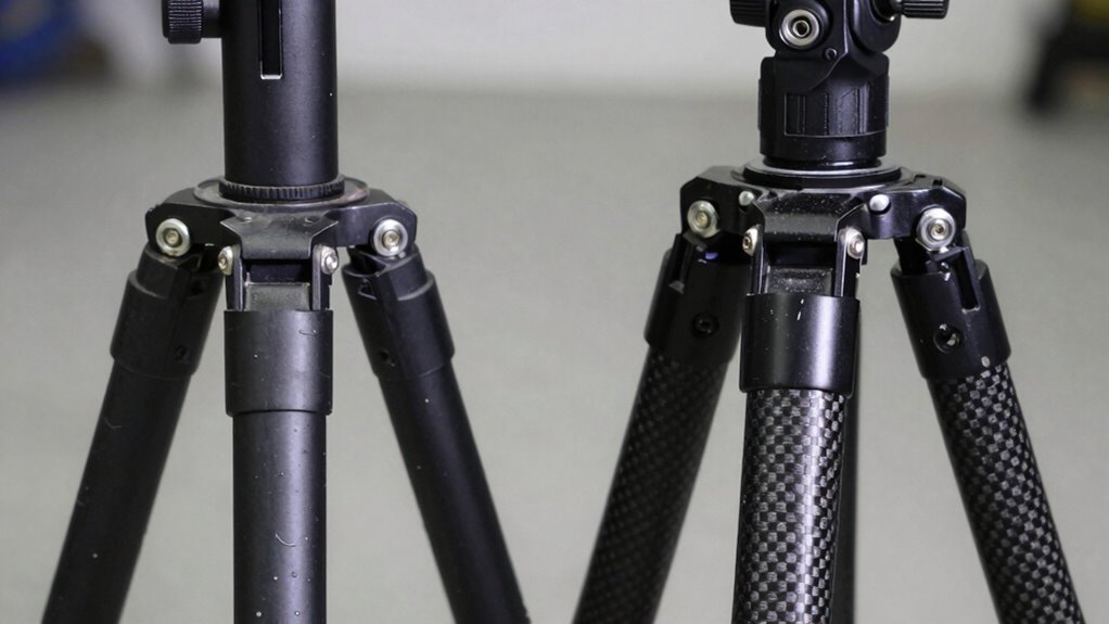 aluminum tripods are more prone to damage