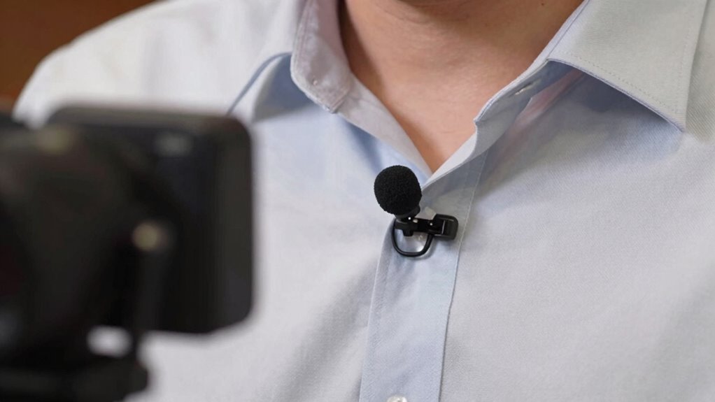 avoid clothing noise interference