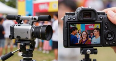 camera comparison for events