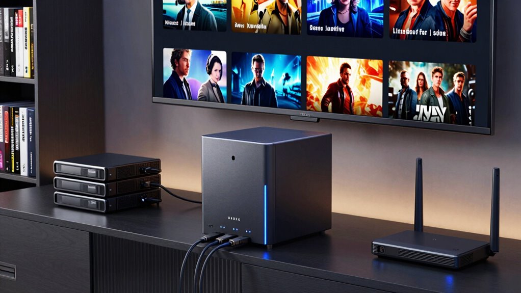 centralized media storage and access