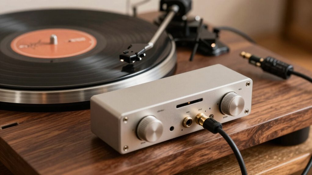 check preamp connections and settings