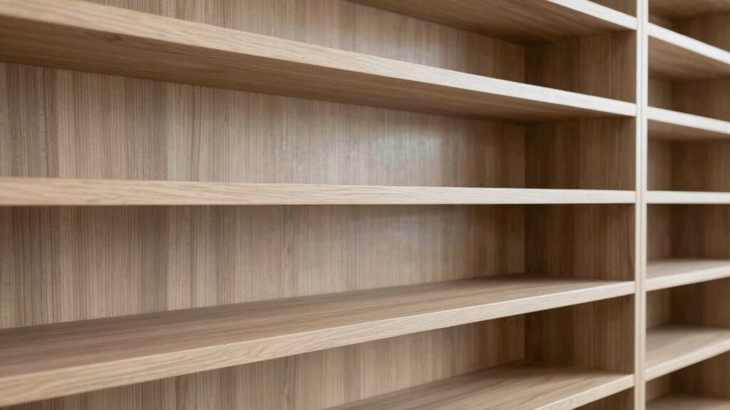 choose appropriate shelf depth