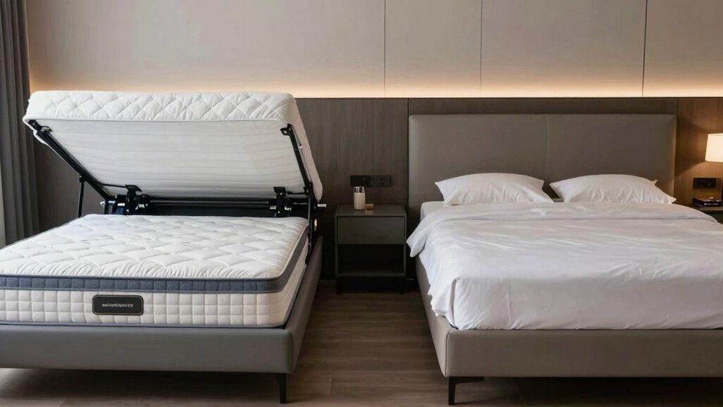 different bed setup requirements