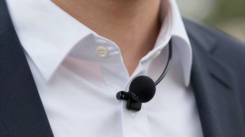 enhanced lavalier audio clarity