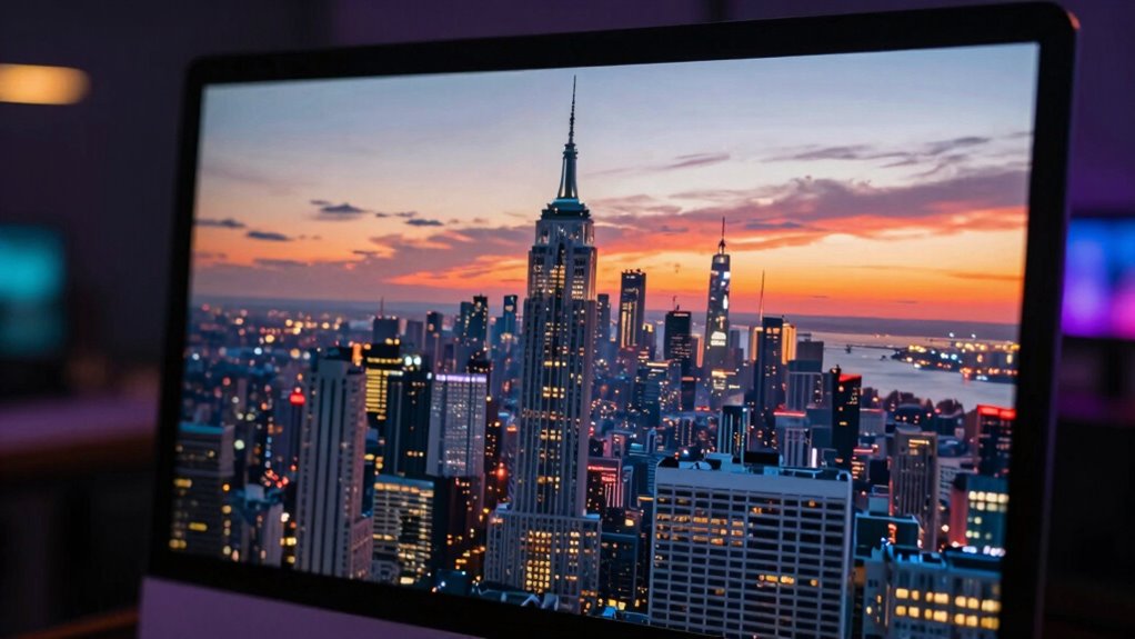 higher resolution improves clarity