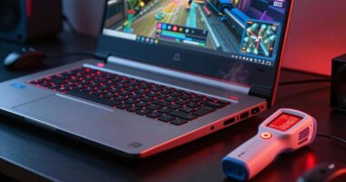 identify overheating gaming laptops