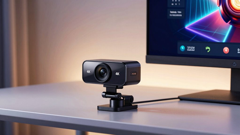 key streaming webcam features