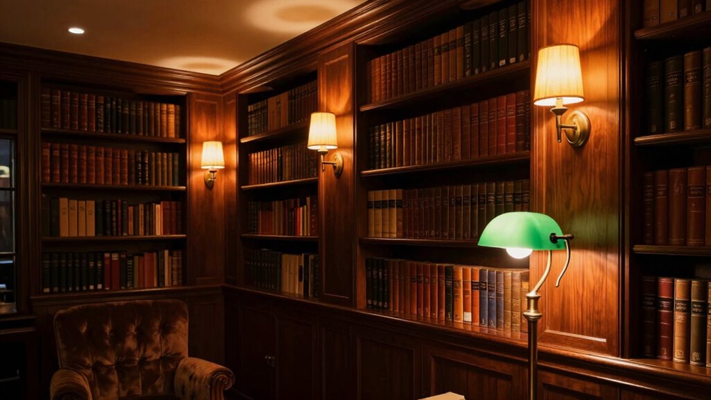 layered lighting for reading