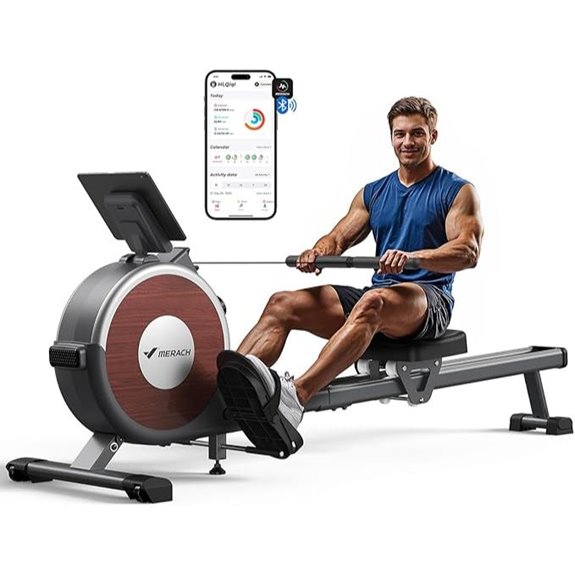 magnetic rowing machine levels