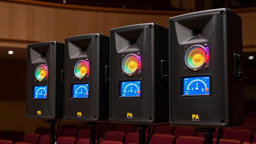 measuring speaker loudness levels