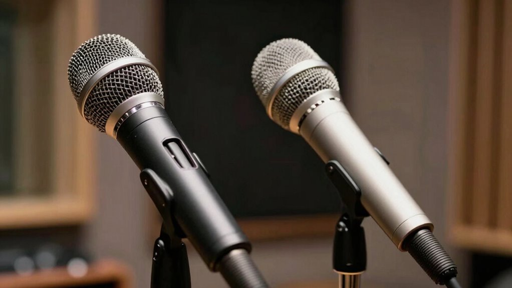 mic sensitivity to room noise