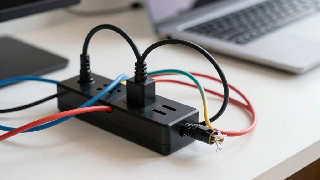 organize label secure cables