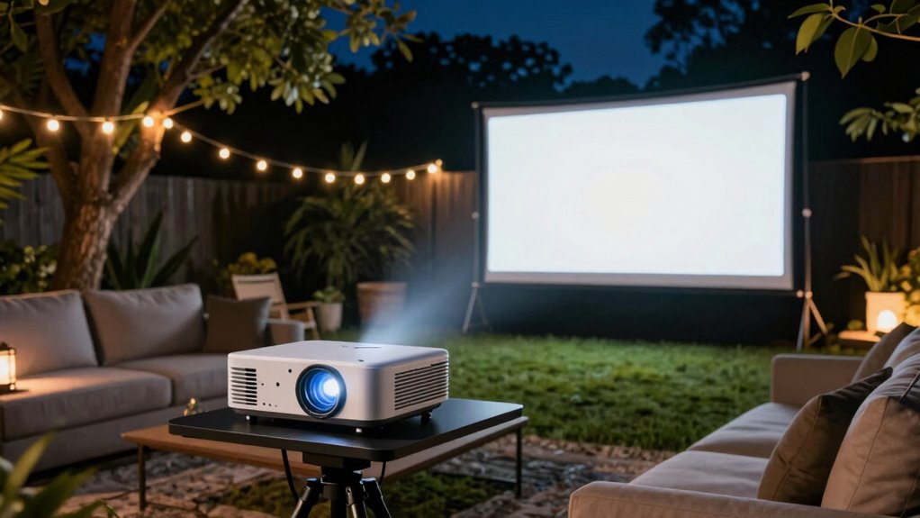outdoor movie projector essentials