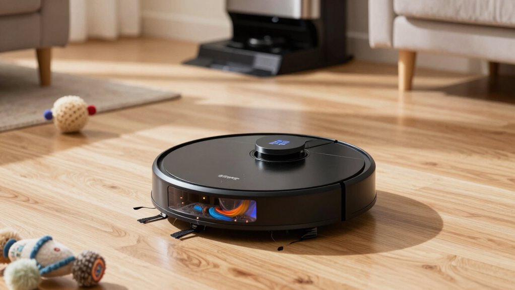 pet hair self empty features