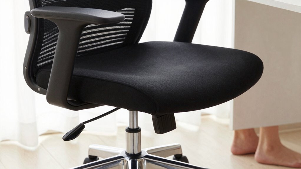 proper seat depth support