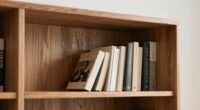 proper shelf depth support