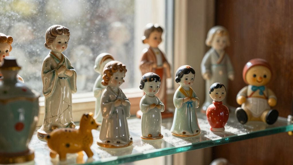 regular gentle cleaning and strategic display