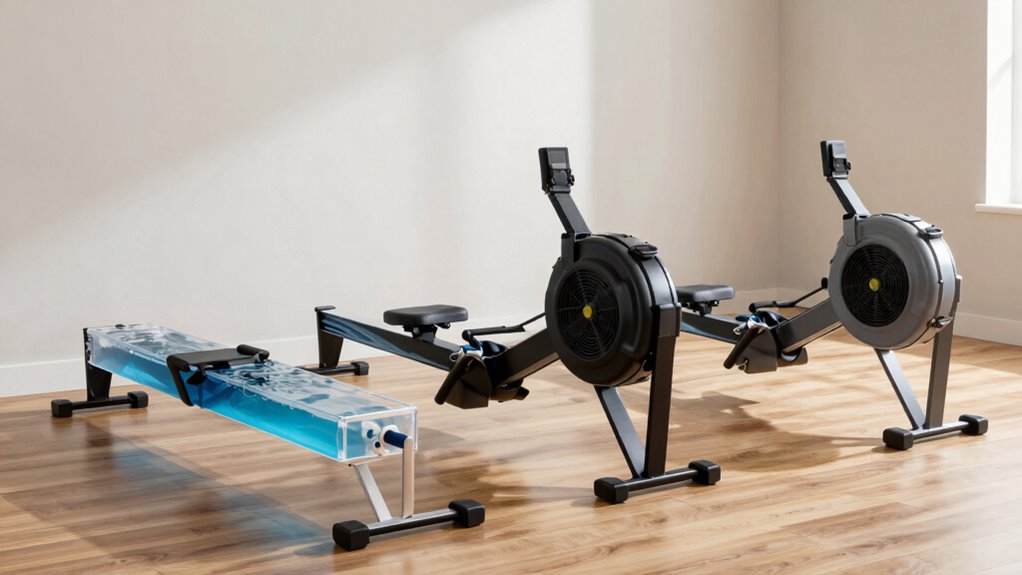 rowers resistance noise size portability