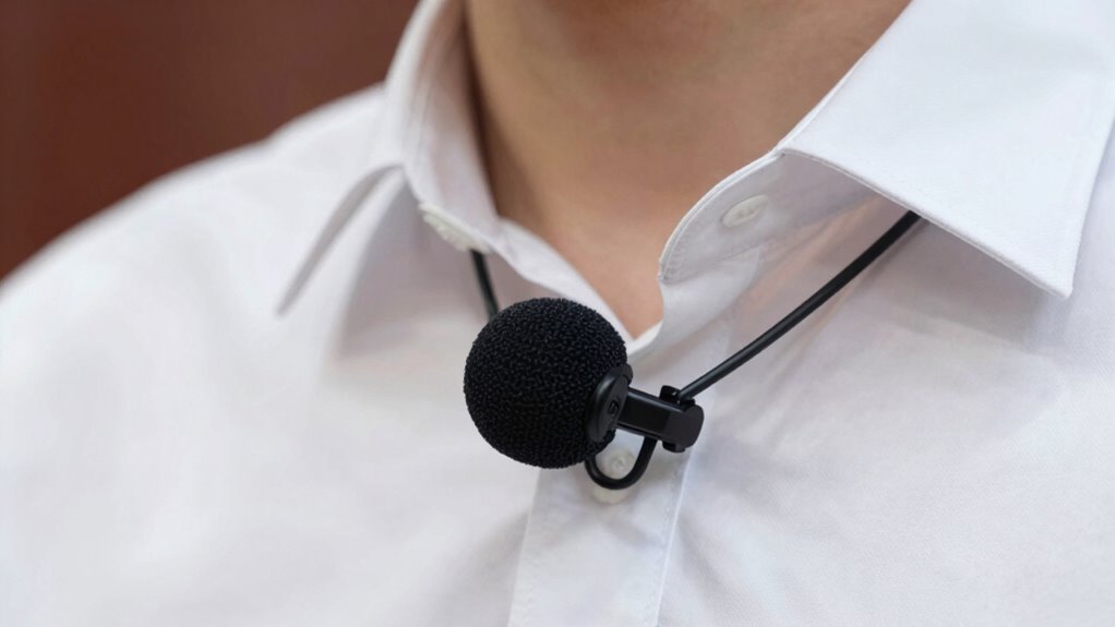 secure mic placement enhances sound