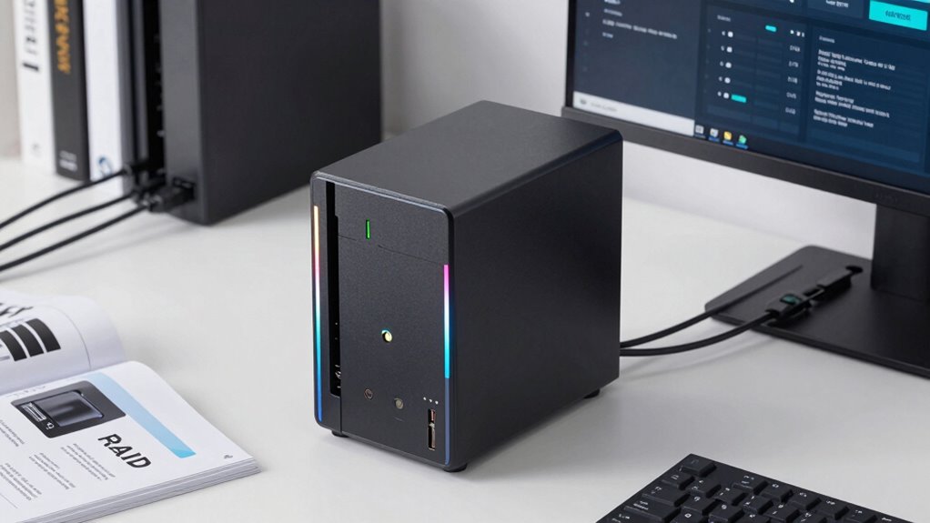 set up nas hardware properly