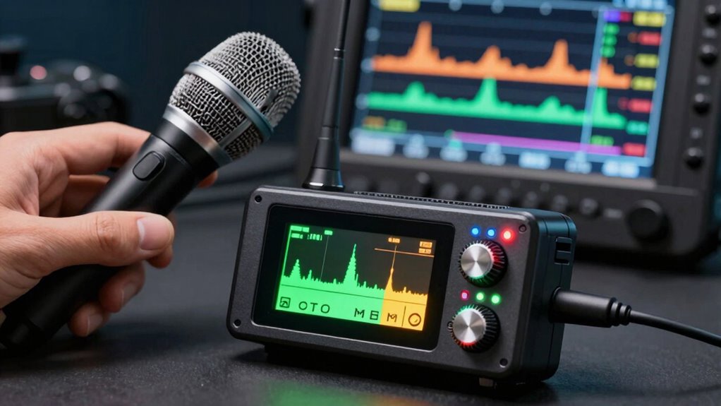 smart digital adaptive wireless microphones