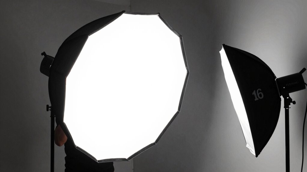 softbox size affects light softness