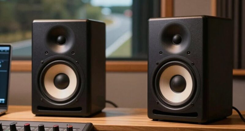 studio monitors vs speakers