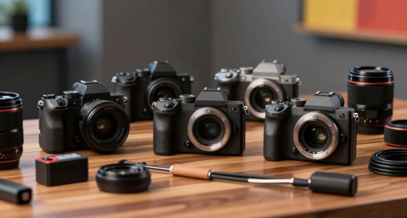top 15 mirrorless video cameras