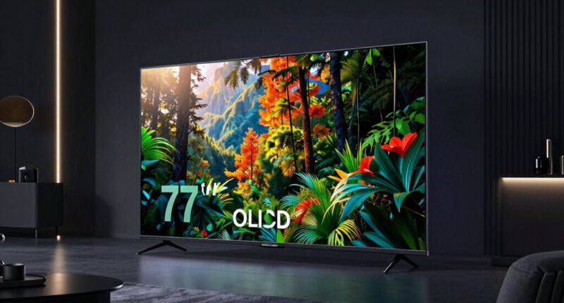 top 77 inch oled tvs