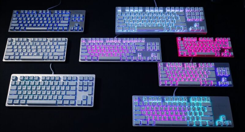 top aluminum mechanical keyboards