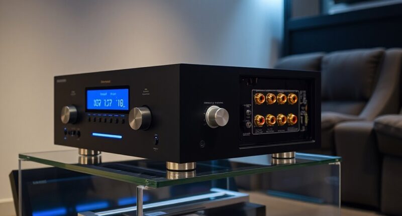 top av receivers with preouts