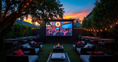 top backyard movie projectors