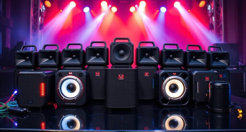 top battery powered portable speakers