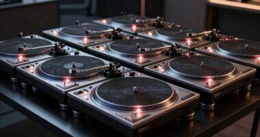 top direct drive turntables